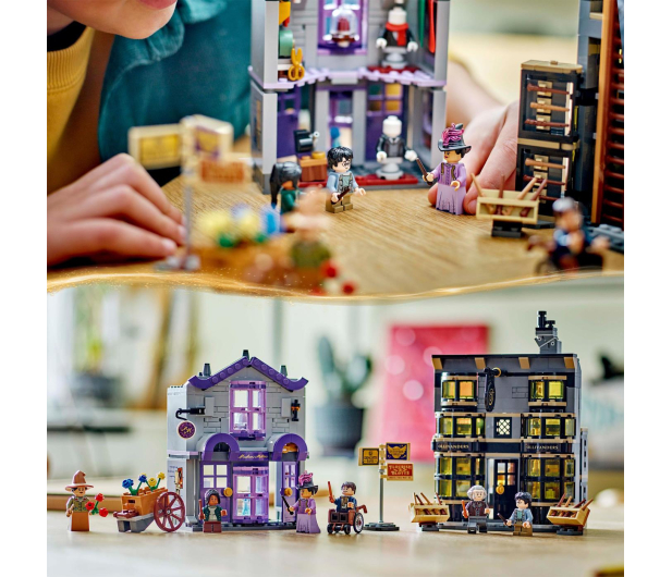 LEGO HARRY POTTER 76439 Sklepy Ollivandera i Madame Malkin - 1248465 - zdjęcie 5